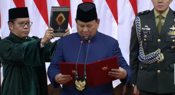 Isi Sumpah Prabowo-Gibran Saat Dilantik Jadi Presiden dan Wapres