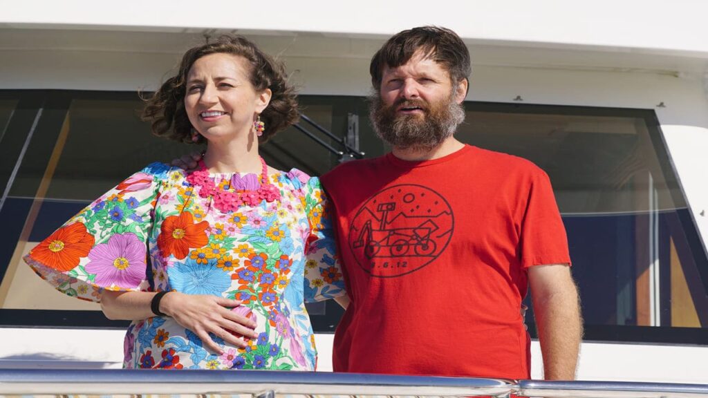 Aktor Hollywood Kristen Schaal dan Will Forte