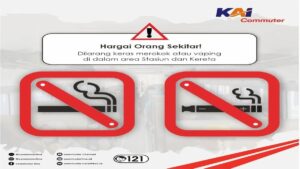 PT KAI Perkuat Komitmen Transportasi Bebas Asap Rokok