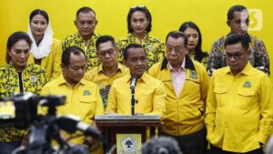 Pengurus Golkar Merapat ke Istana