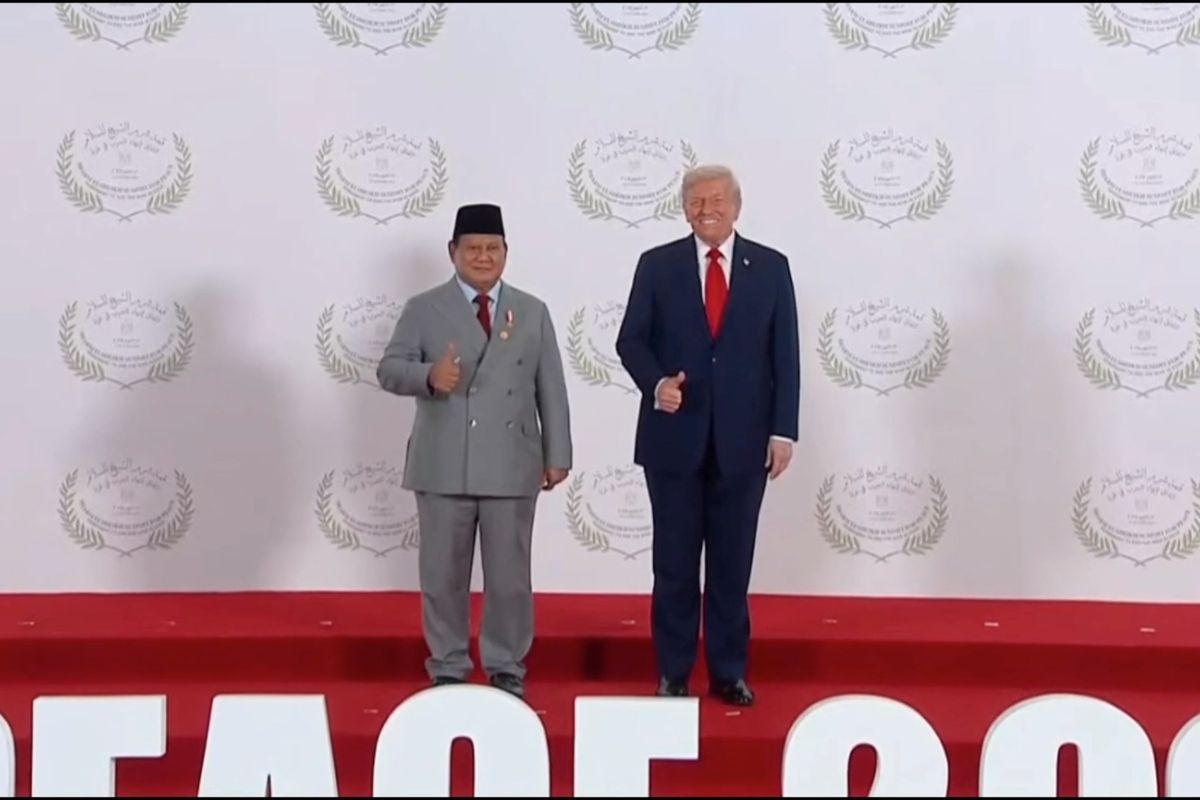 Prabowo Hadir di KTT Gaza, Trump Puji Indonesia di Forum Perdamaian Internasional