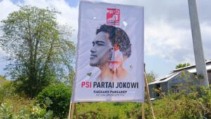 Gerakan Baliho PSI Mulai Menyasar Seluruh Kecamatan