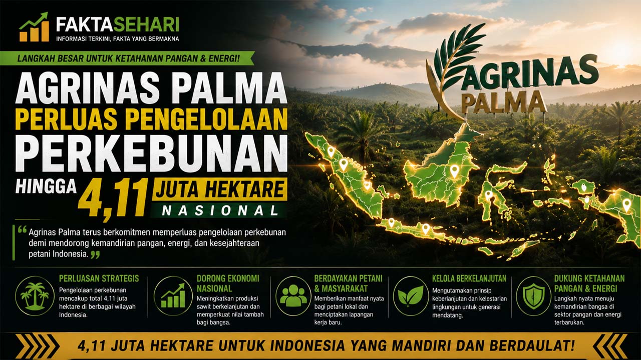 Agrinas Palma Perluas Pengelolaan Perkebunan hingga 4,11 Juta Hektare Nasional