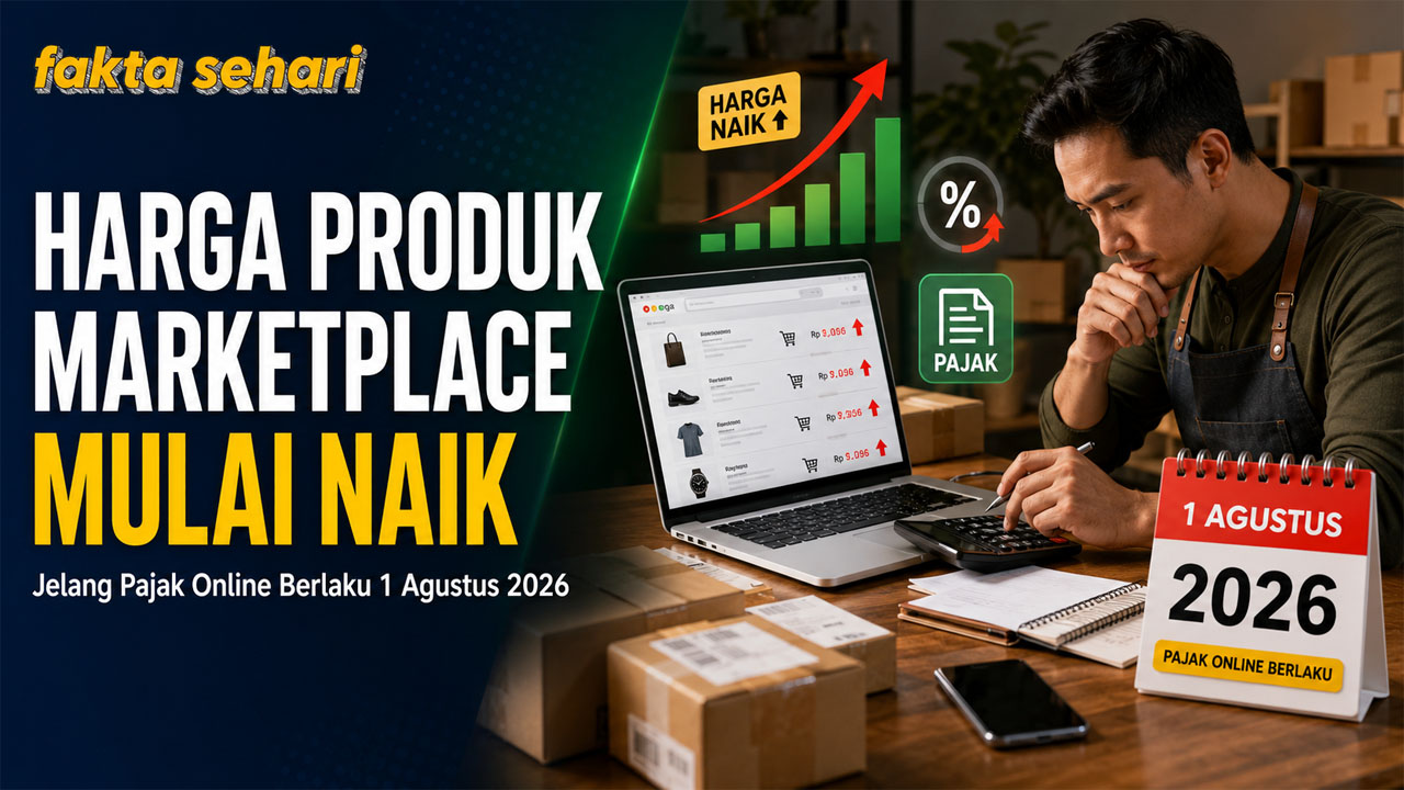 Harga Produk di Marketplace Mulai Naik Menjelang Penerapan Pajak Online 1 Agustus 2026
