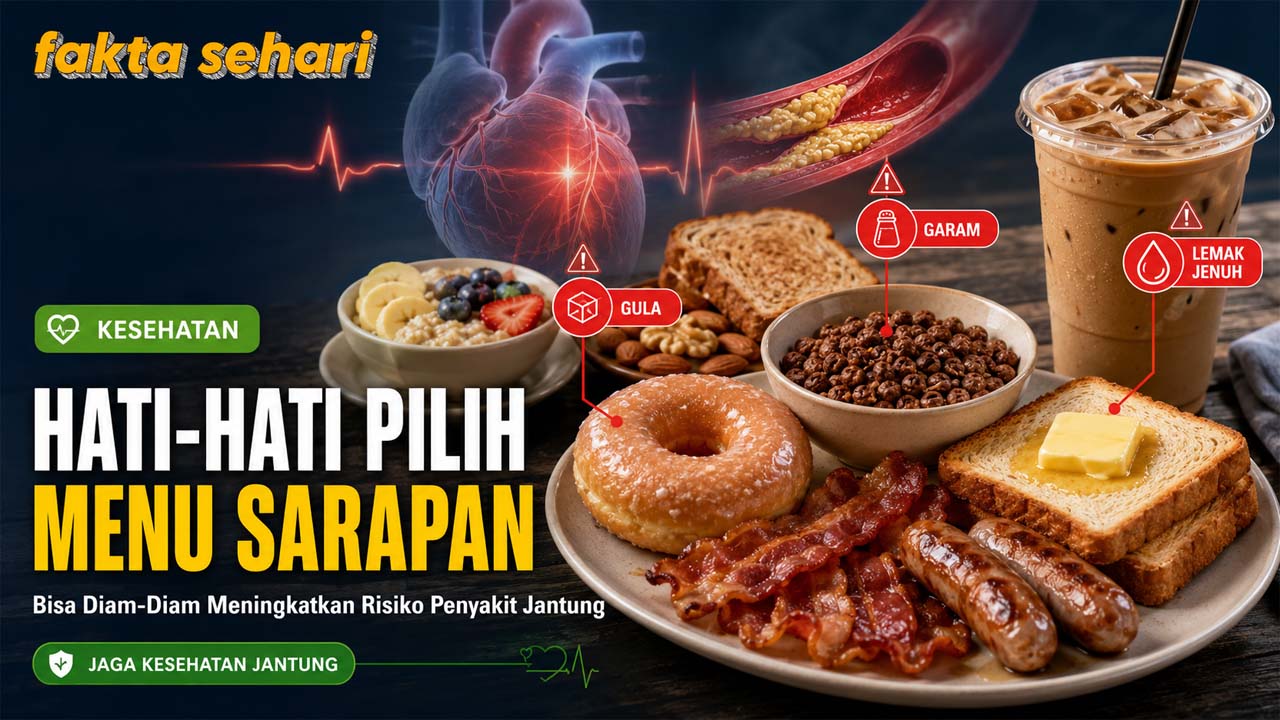 Hati-Hati, Pilihan Menu Sarapan Ini Bisa Diam-Diam Meningkatkan Risiko Penyakit Jantung