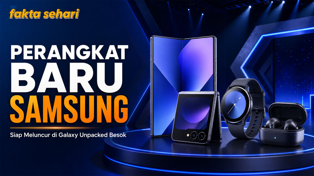 Samsung Siapkan Deretan Perangkat Baru di Galaxy Unpacked Besok