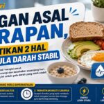 Jangan Asal Sarapan, Perhatikan 2 Hal agar Gula Darah Stabil