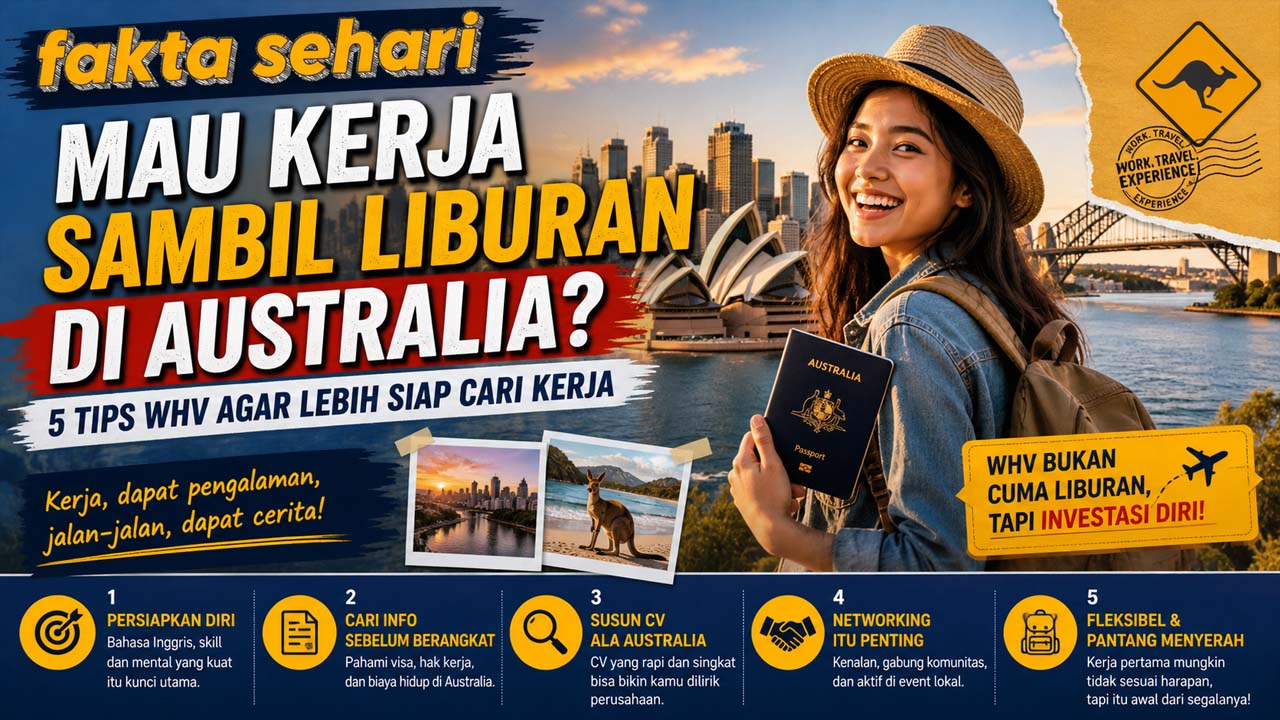 Mau Kerja Sambil Liburan di Australia? 5 Tips WHV agar Lebih Siap Cari Kerja