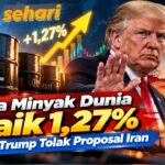 Harga Minyak Dunia Naik 1,27% Setelah Trump Tolak Proposal Iran