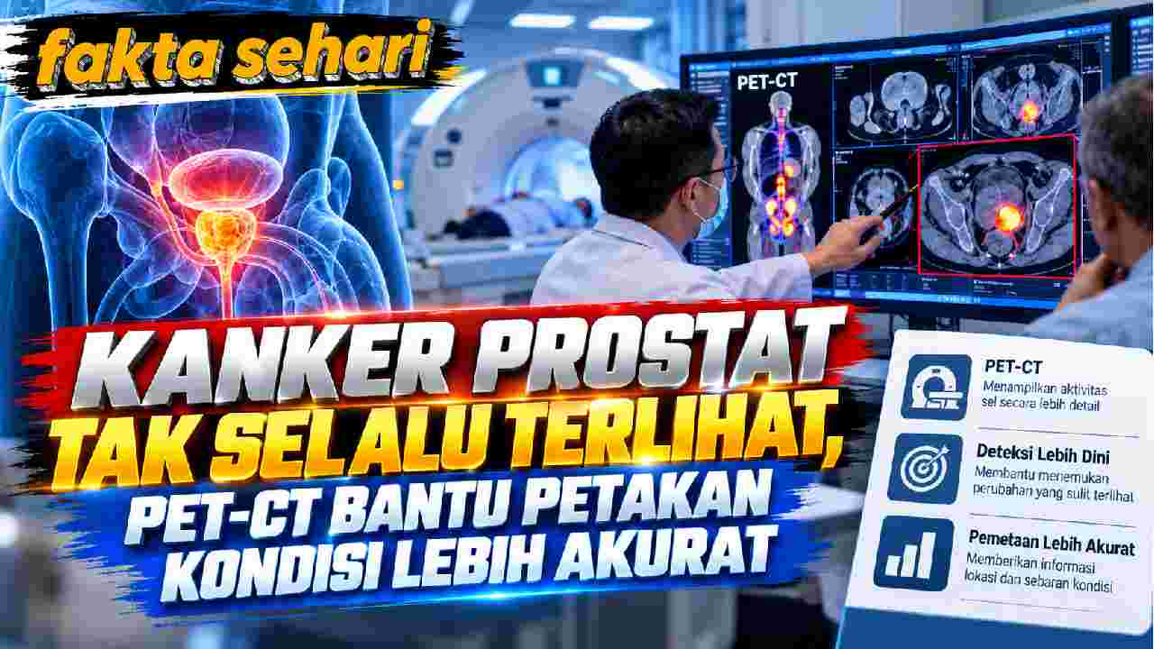 Kanker Prostat Tak Selalu Terlihat, PET-CT Bantu Petakan Kondisi Lebih Akurat