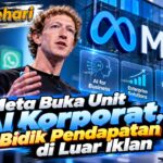 Meta Buka Unit AI Korporat, Bidik Pendapatan di Luar Iklan
