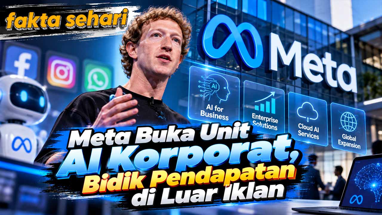 Meta Buka Unit AI Korporat, Bidik Pendapatan di Luar Iklan