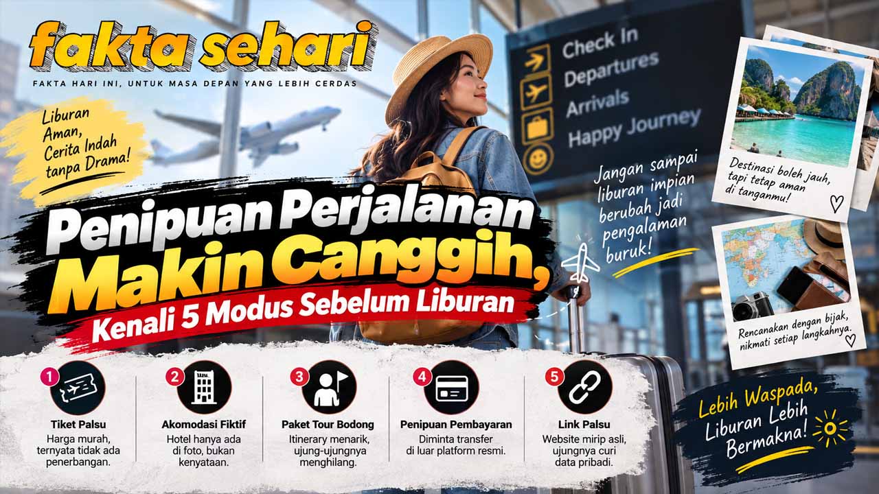 Penipuan Perjalanan Makin Canggih, Kenali 5 Modus Sebelum Liburan