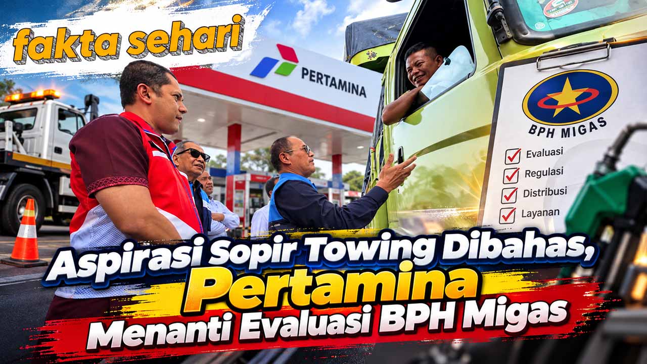 Aspirasi Sopir Towing Dibahas, Pertamina Menanti Evaluasi BPH Migas