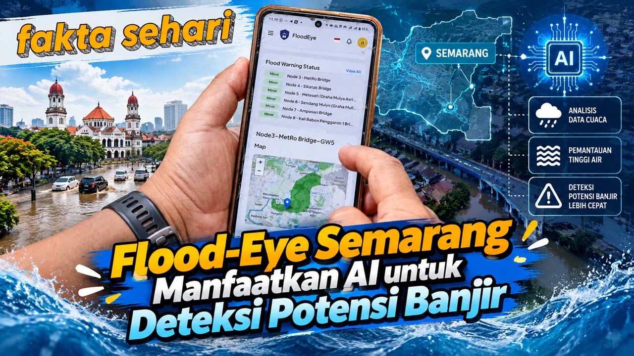 Flood-Eye Semarang Manfaatkan AI untuk Deteksi Potensi Banjir