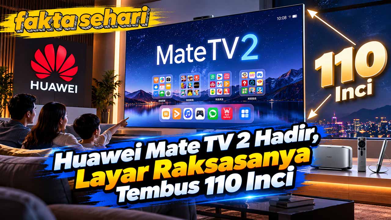 Huawei Mate TV 2 Hadir, Layar Raksasanya Tembus 110 Inci
