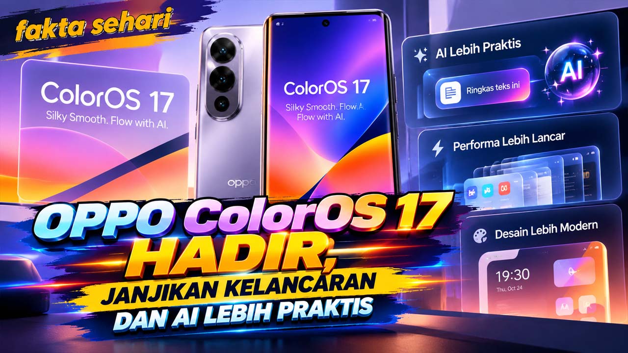Oppo ColorOS 17 Hadir, Janjikan Kelancaran dan AI Lebih Praktis