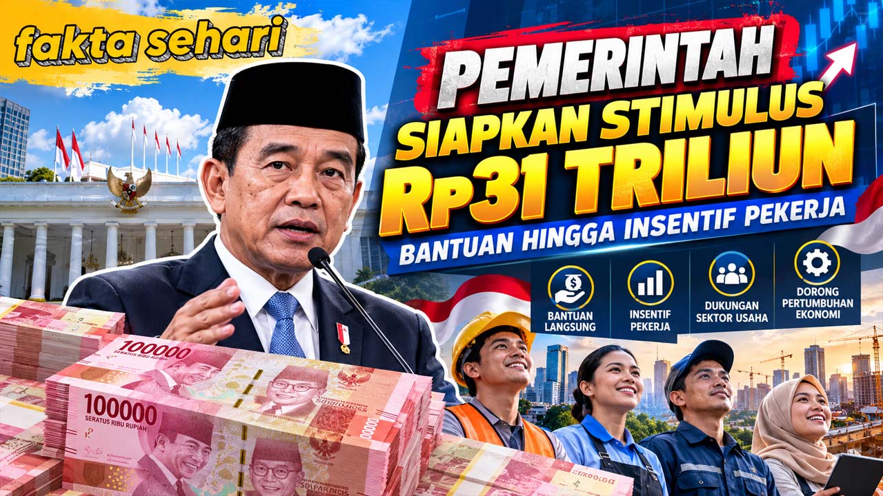 Pemerintah Siapkan Stimulus Rp31 Triliun, Bantuan hingga Insentif Pekerja