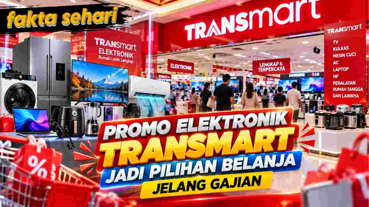 Promo Elektronik Transmart Jadi Pilihan Belanja Jelang Gajian