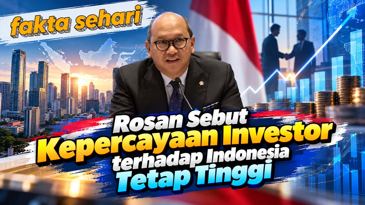 Rosan Sebut Kepercayaan Investor terhadap Indonesia Tetap Tinggi