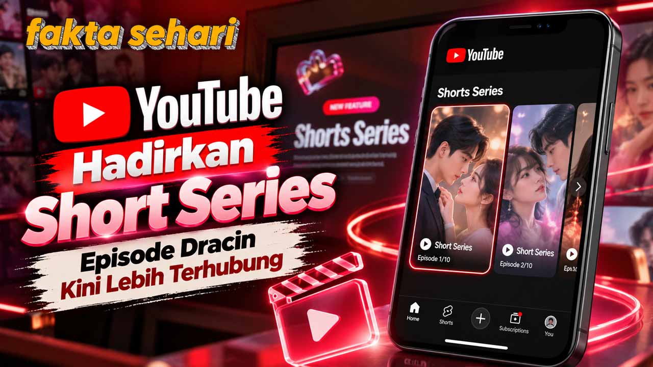 YouTube Hadirkan Short Series, Episode Dracin Kini Lebih Terhubung